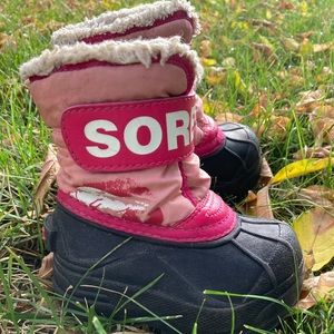 Sorel Toddler Snow Commander Boots Size 5